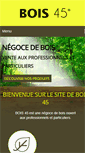 Mobile Screenshot of bois45.fr